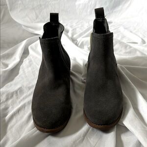 Tom’s Ella forged iron Suede Ankle Boots